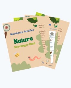 Nature Scavenger Hunt PDF on Northants Families