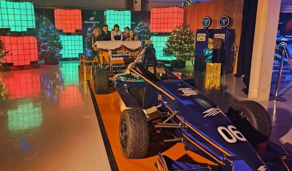 Lap Of Lights Santa F1 Sleigh