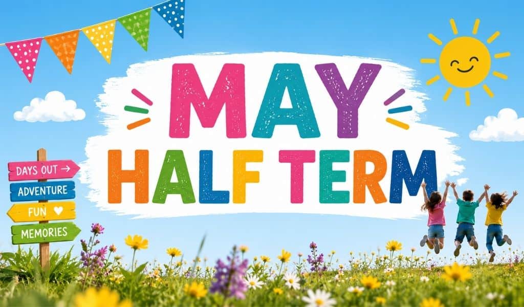 May Half Term banner on Northants Families.
